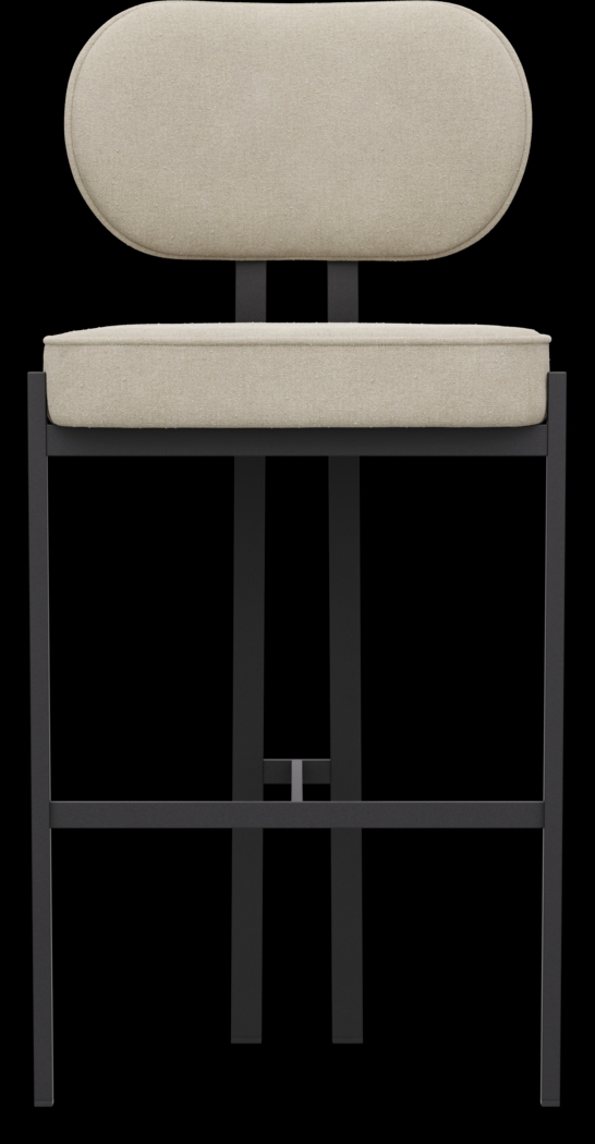 Gallico Cream Bar Stool - Thumbnail - Image 2