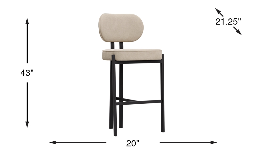 Dimension Image. Please refer to the Dimension Tab on this page for dimension details.