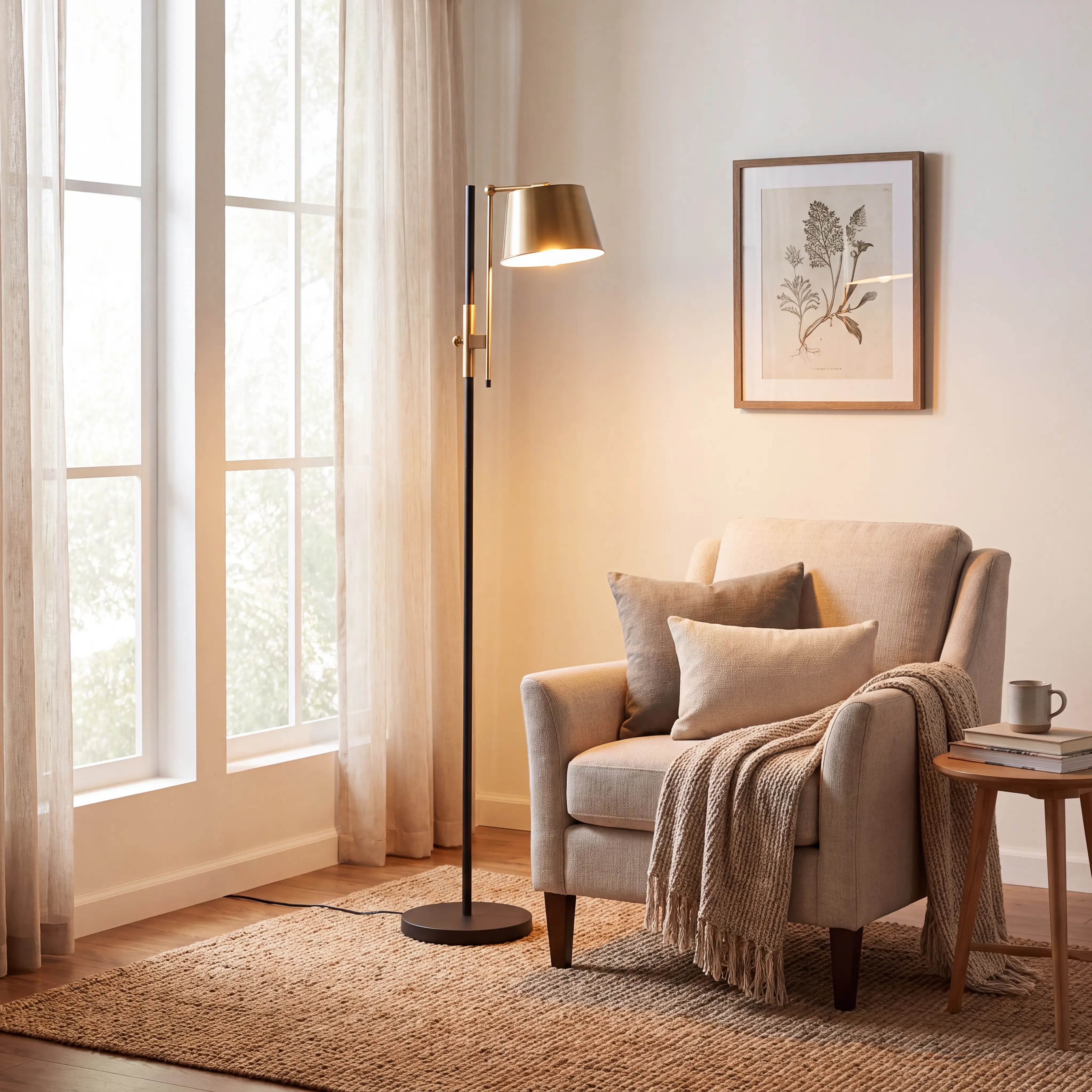 Gallieni Bronze Floor Lamp - Image 6