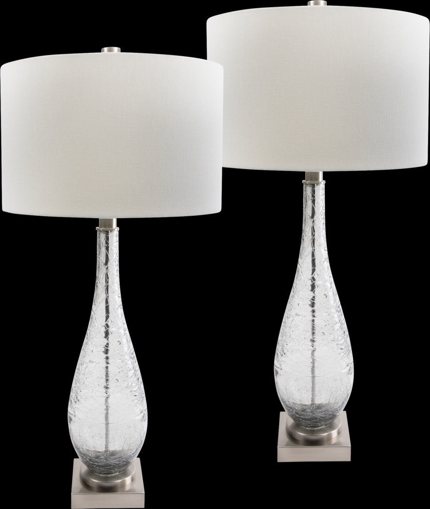 Gallolee Gray Lamp, Set of 2 - Thumbnail - Image 1