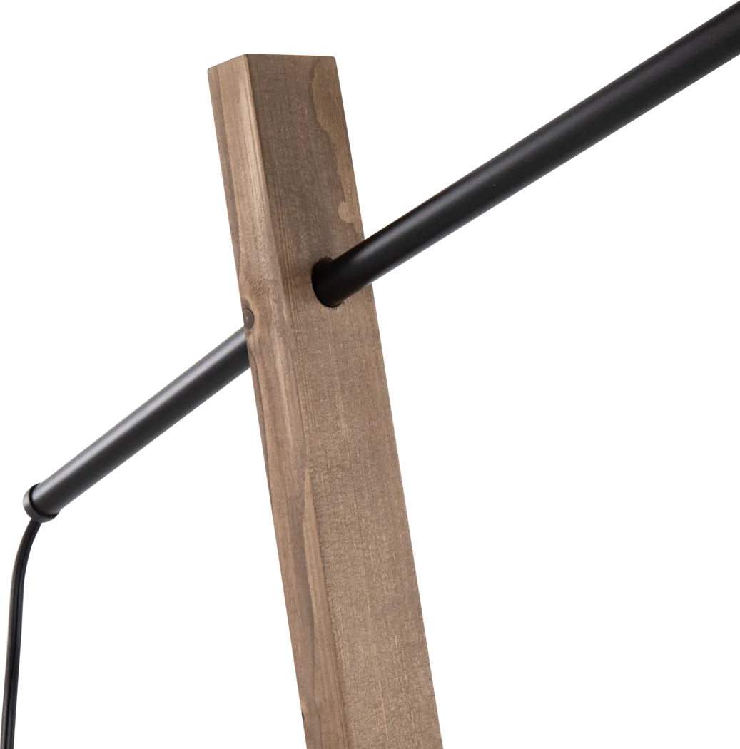 Gallop Hollow Black Floor Lamp - Thumbnail - Image 11