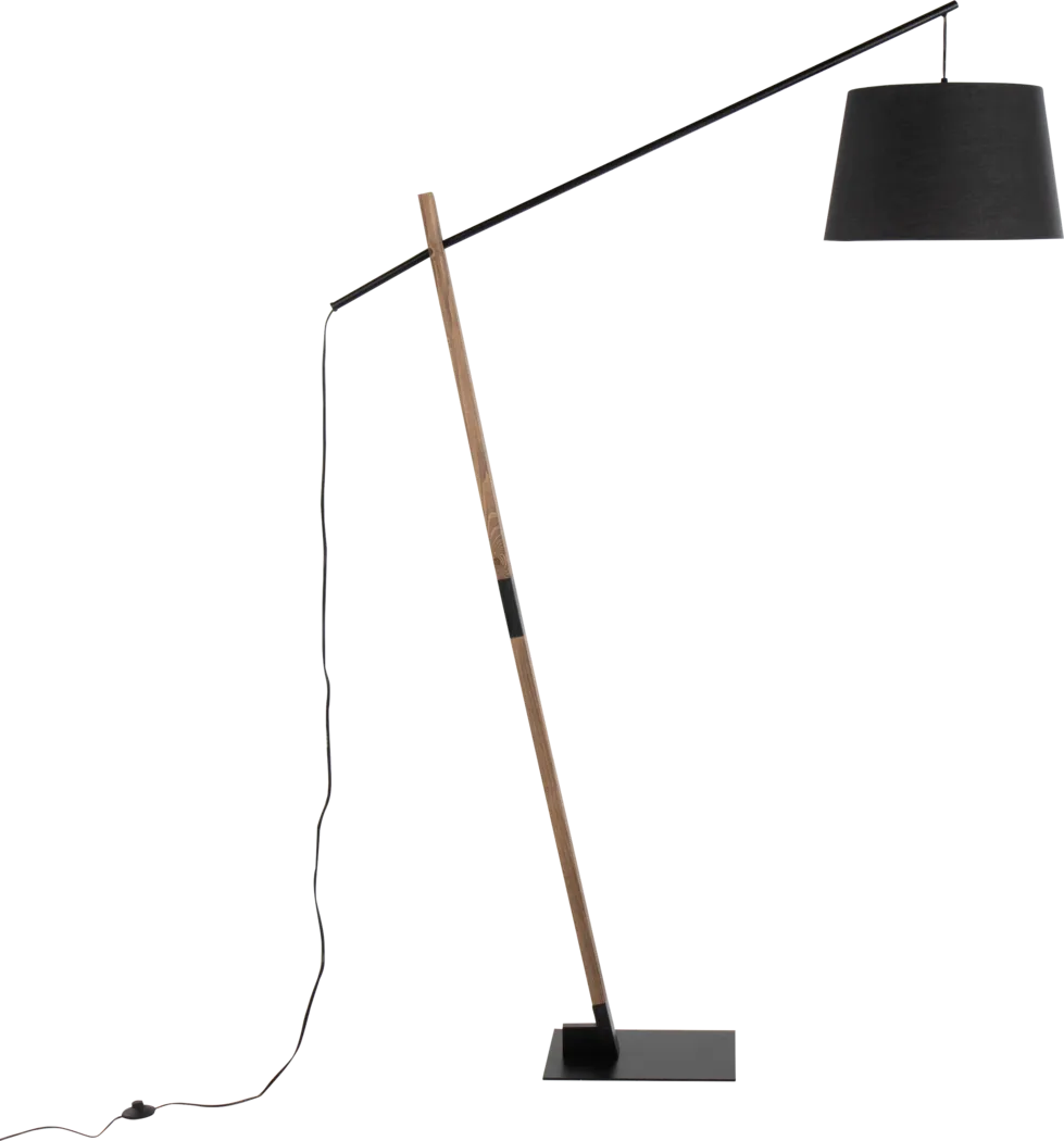 Gallop Hollow Black Floor Lamp - Thumbnail - Image 6