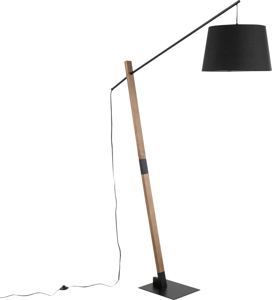 Gallop Hollow Black Floor Lamp - Thumbnail - Image 1