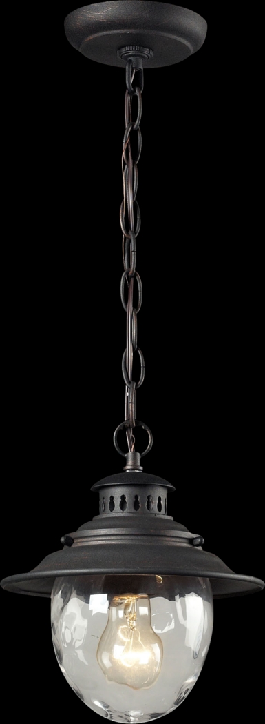 Gallsberry Black Outdoor Chandelier - Thumbnail - Image 1