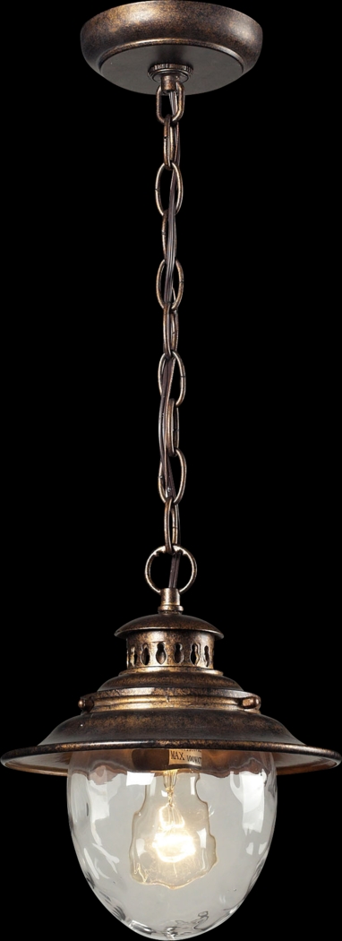 Gallsberry Brown Outdoor Chandelier - Thumbnail - Image 1