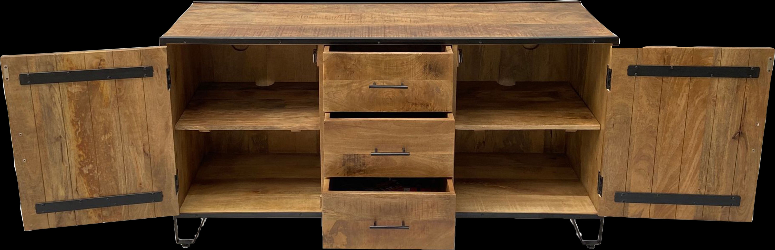 Galphen Brown Credenza - Thumbnail - Image 5