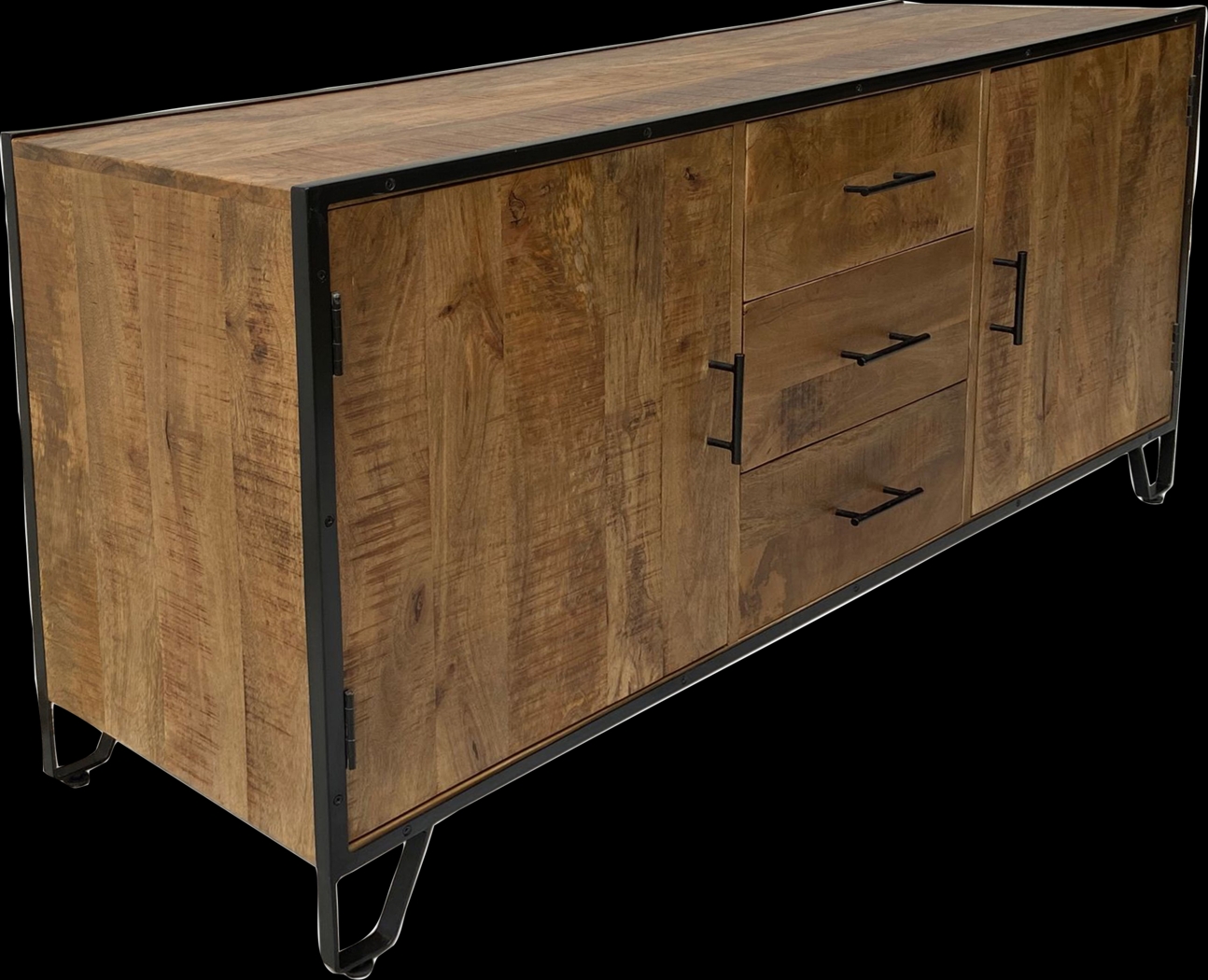 Galphen Brown Credenza - Thumbnail - Image 1