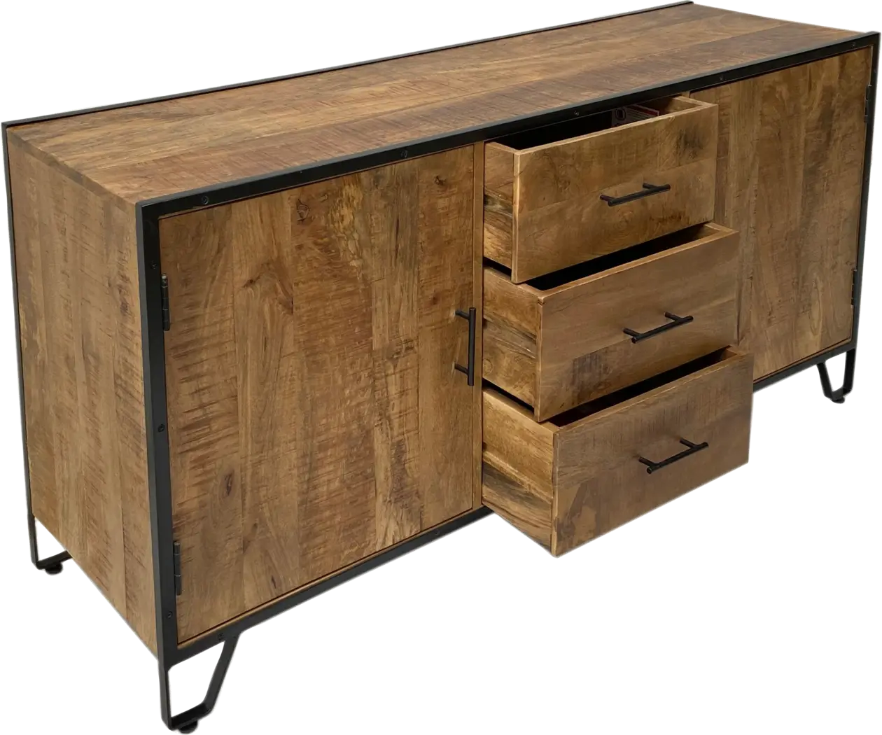 Galphen Brown Credenza - Thumbnail - Image 4