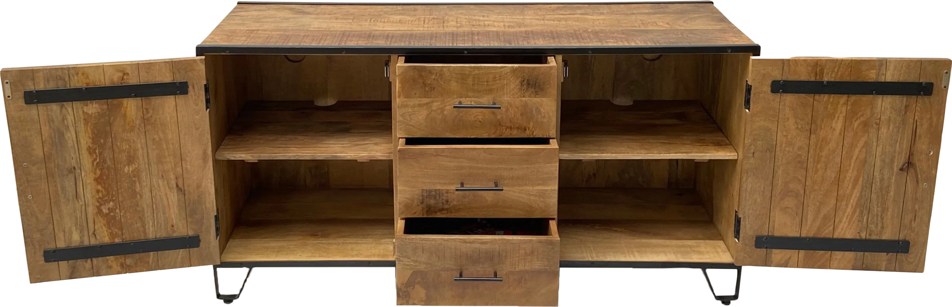 Galphen Brown Credenza - Thumbnail - Image 5