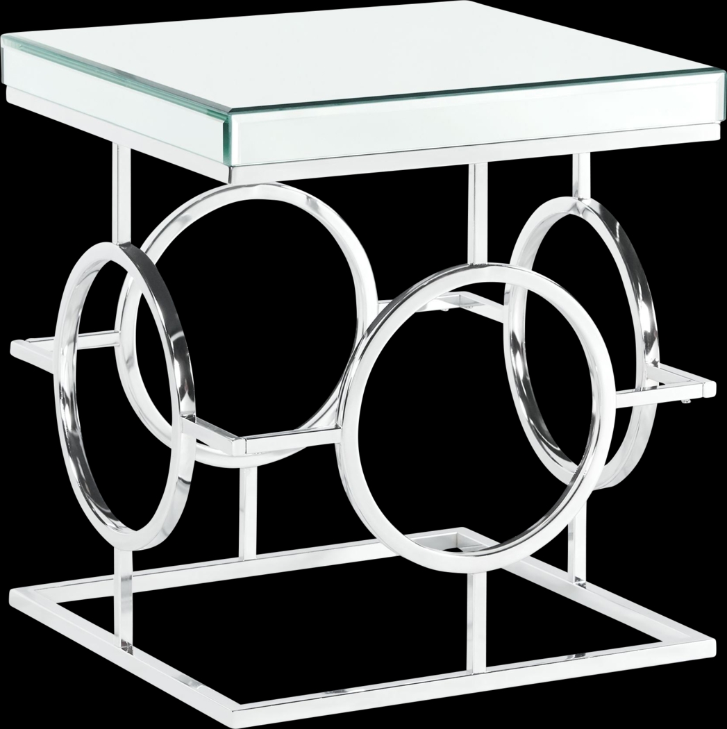 Galsworthy Chrome End Table - Thumbnail - Image 1