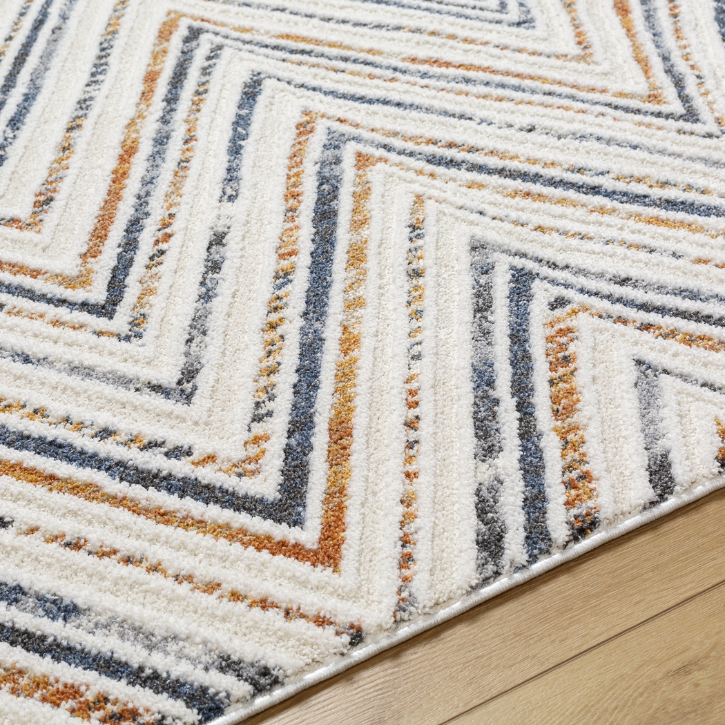 Galtinle Cream 5'3 x 7' Area Rug - Thumbnail - Image 5