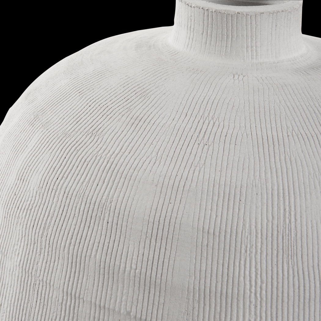 Galvan White Medium Vase - Thumbnail - Image 4