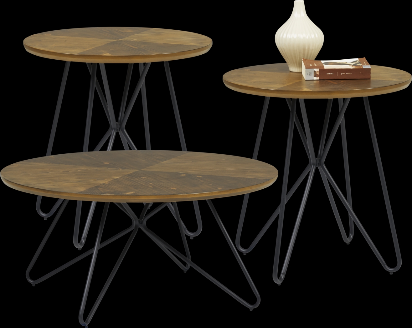 Bonavista Orange 5 Pc Living Room - Thumbnail - Image 5