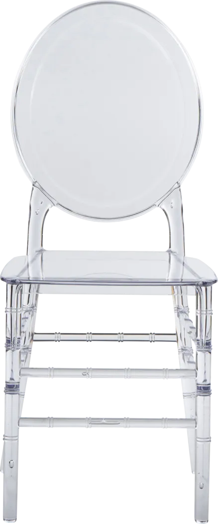 Galvo Clear Dining Chair, Set of 4 - Thumbnail - Image 3