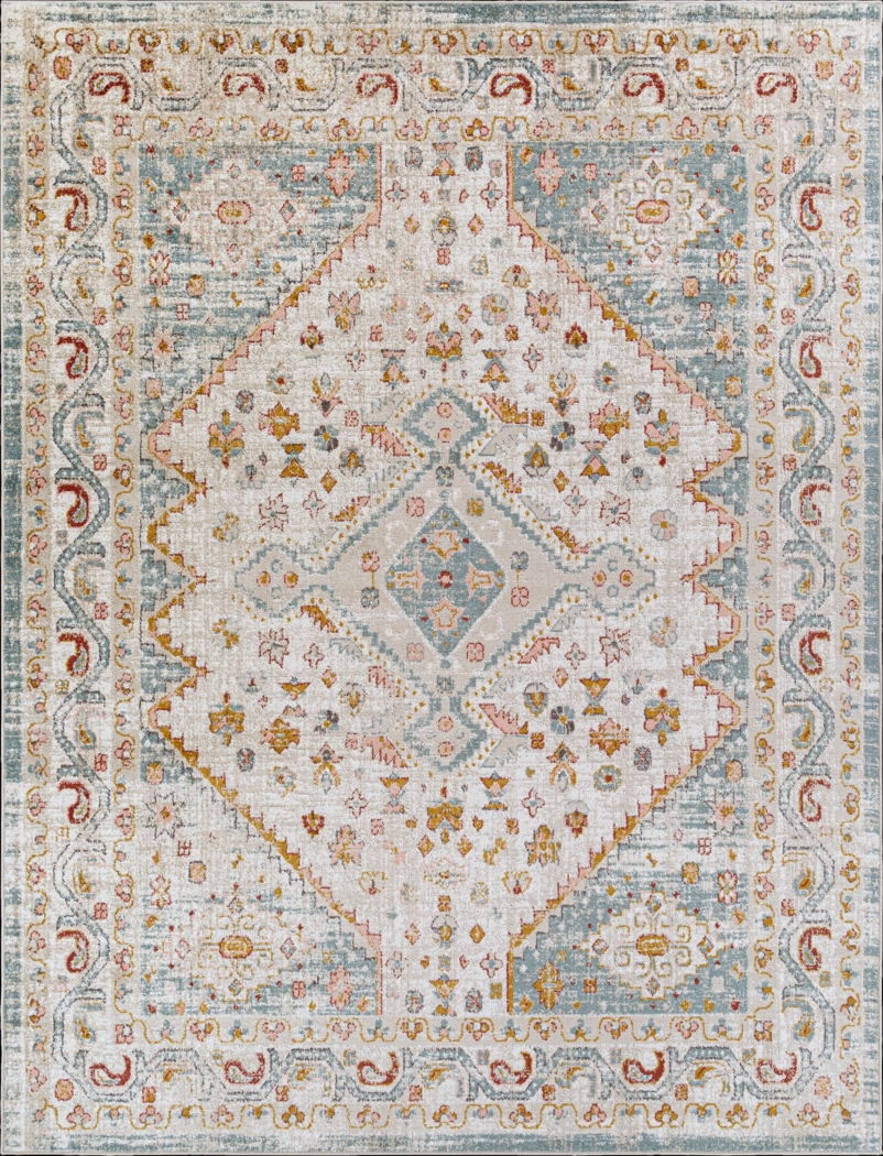 Galvyn Ivory 7'10 x 10'3 Rug - Thumbnail - Image 1