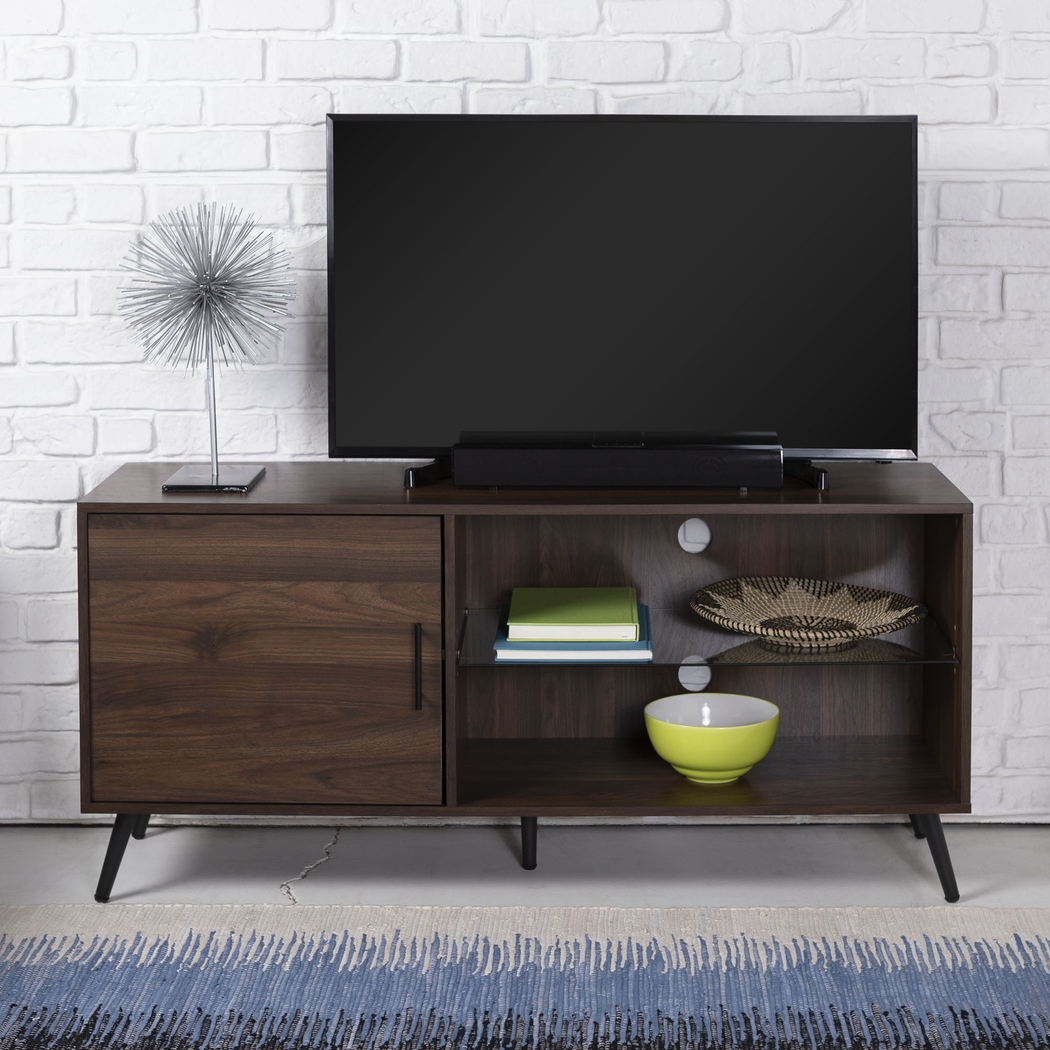 Galwan Walnut 52 in. Console - Thumbnail - Image 4
