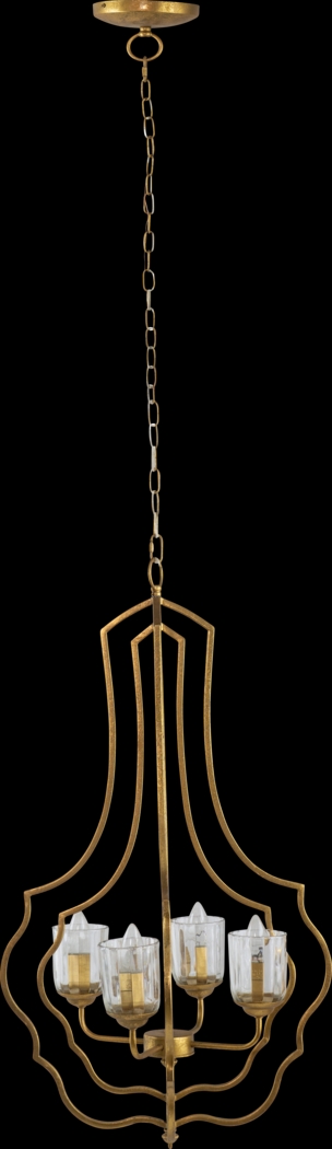 Galway Trail Gold Chandelier - Thumbnail - Image 1