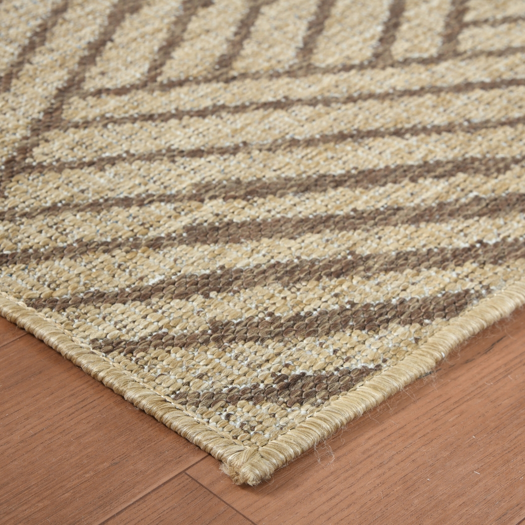 Gamuz Beige 8' x 10' Indoor/Outdoor Rug - Thumbnail - Image 5