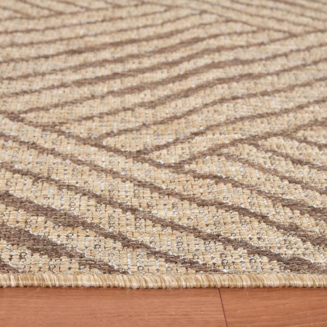 Gamuz Beige 8' x 10' Indoor/Outdoor Rug - Thumbnail - Image 7