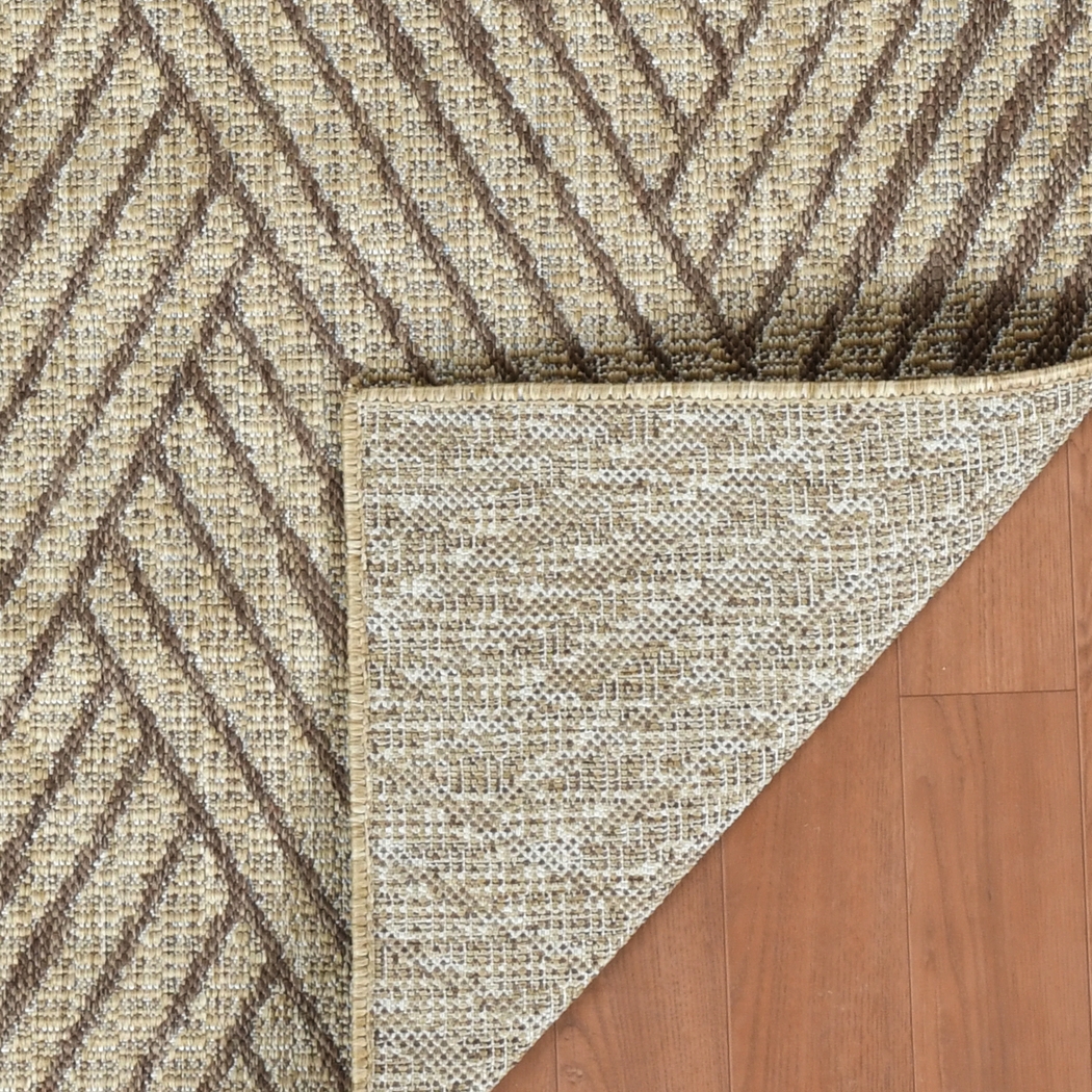 Gamuz Beige 8' x 10' Indoor/Outdoor Rug - Thumbnail - Image 10