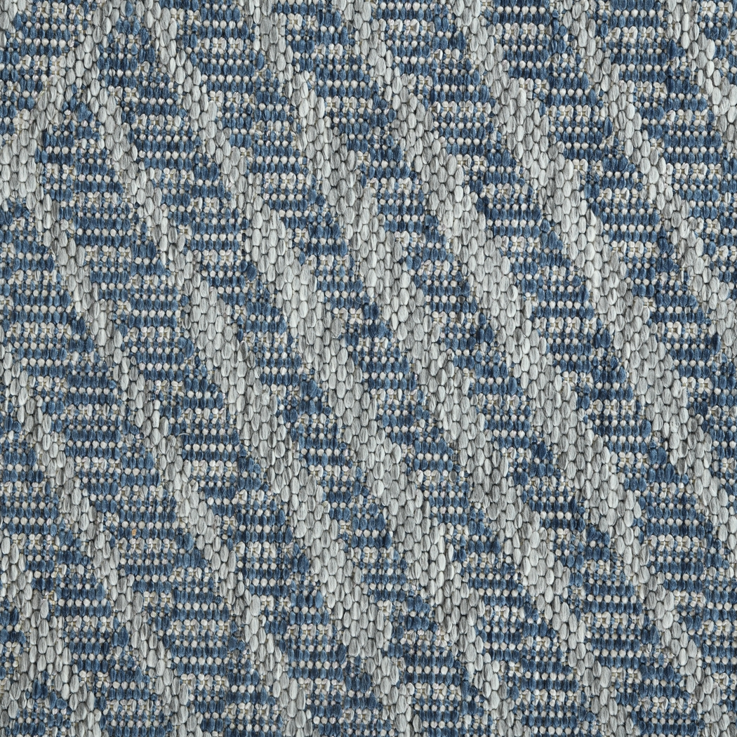 Gamuz Blue 8' x 10' Indoor/Outdoor Rug - Thumbnail - Image 4