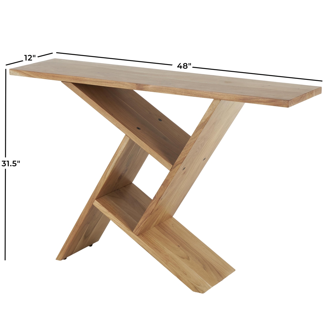 Ganari Brown Console Table - Thumbnail - Image 7