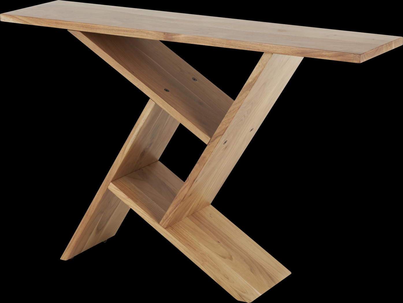 Ganari Brown Console Table - Thumbnail - Image 1