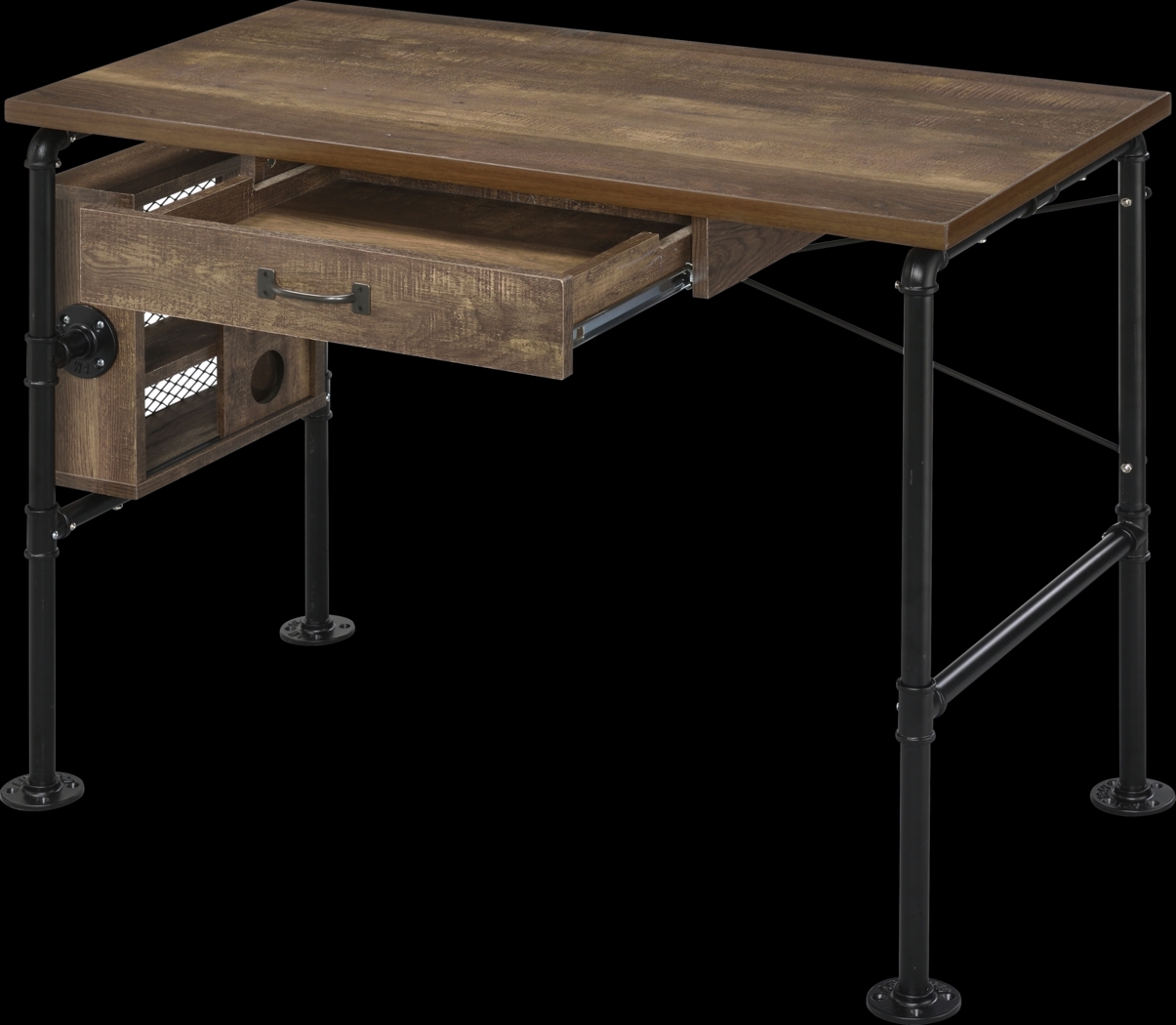 Gande Brown Desk - Thumbnail - Image 2