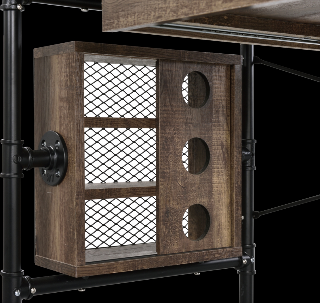 Gande Brown Desk - Thumbnail - Image 5