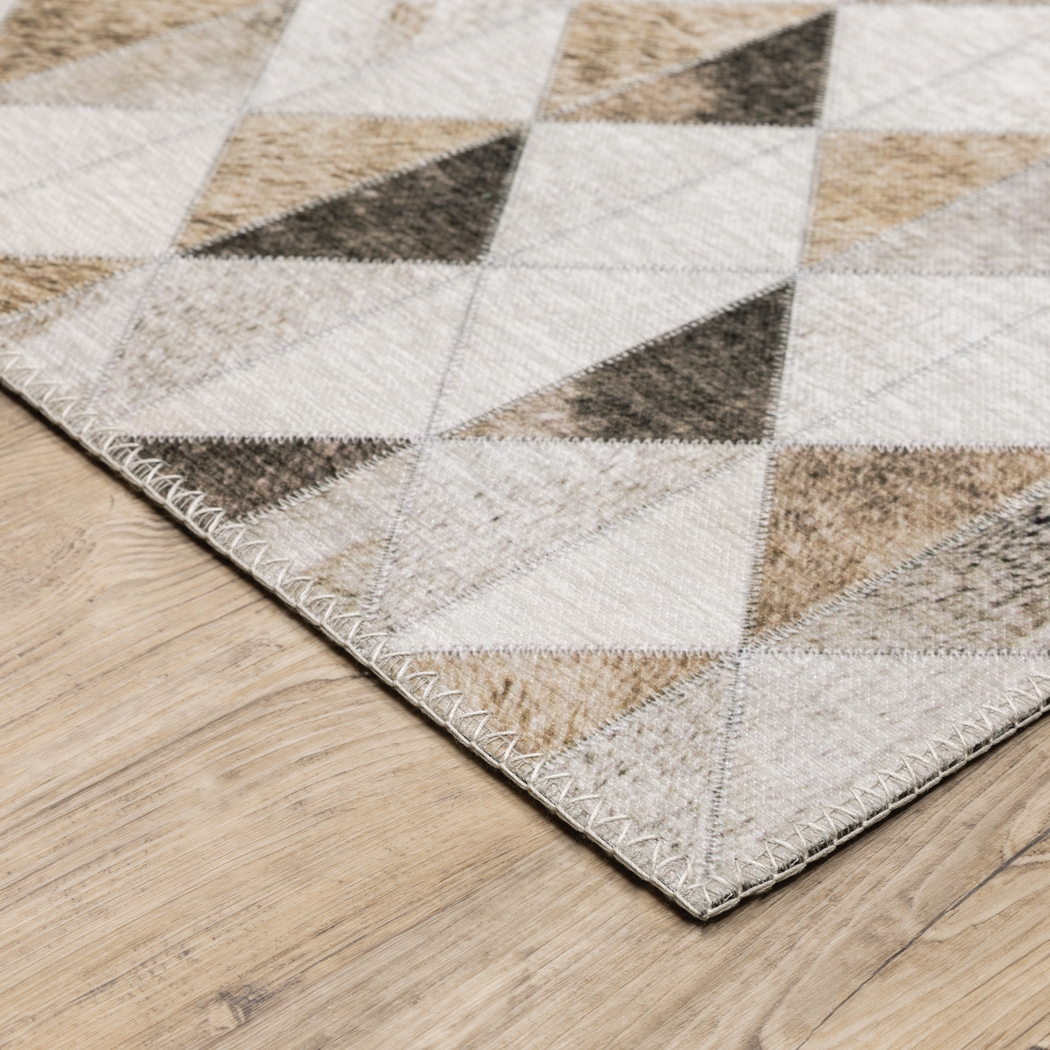 Ganneston Beige 2' x 8'1 Rug - Thumbnail - Image 3