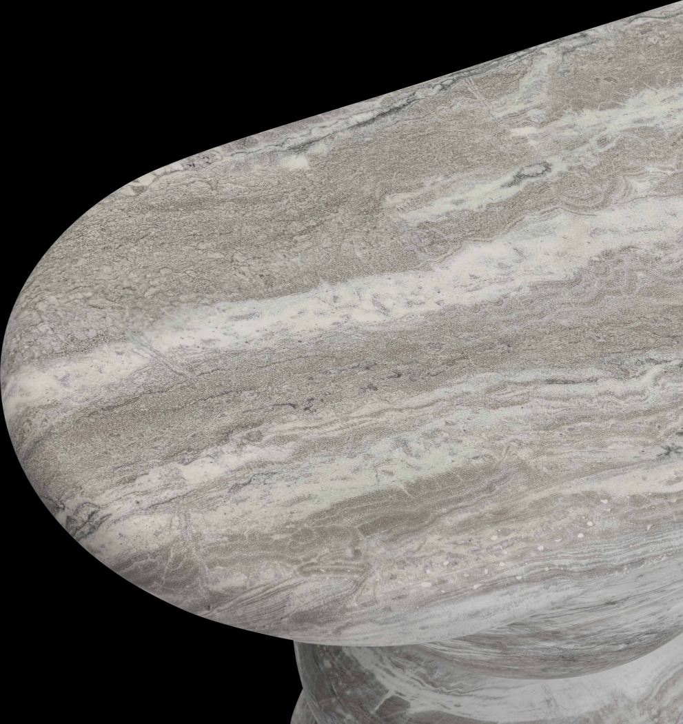 Ganrose Outdoor Gray Console Table - Thumbnail - Image 8