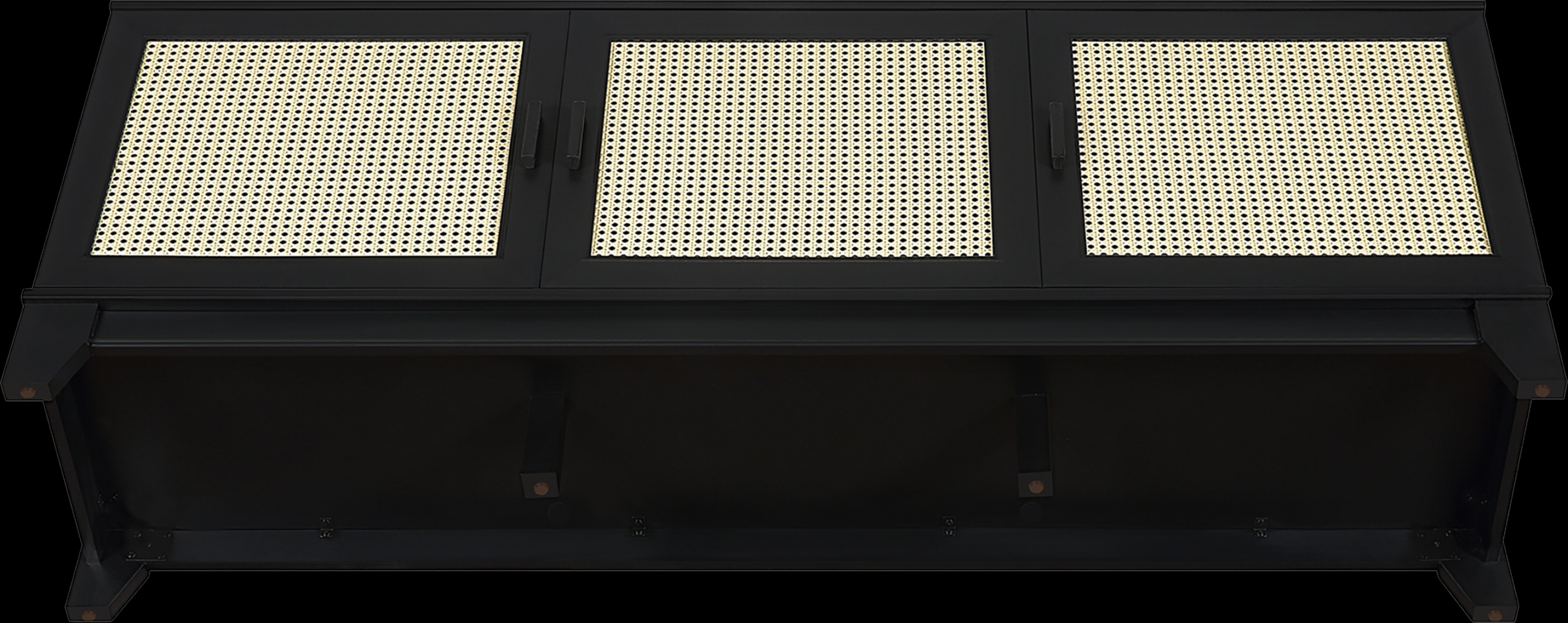 Gansons Black 63 in. Console - Thumbnail - Image 3