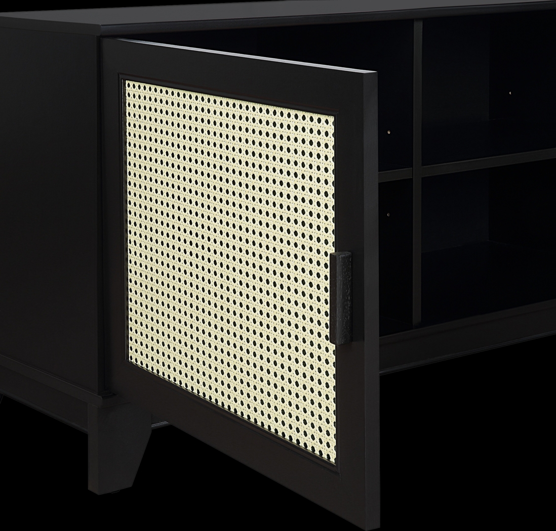 Gansons Black 63 in. Console - Thumbnail - Image 8