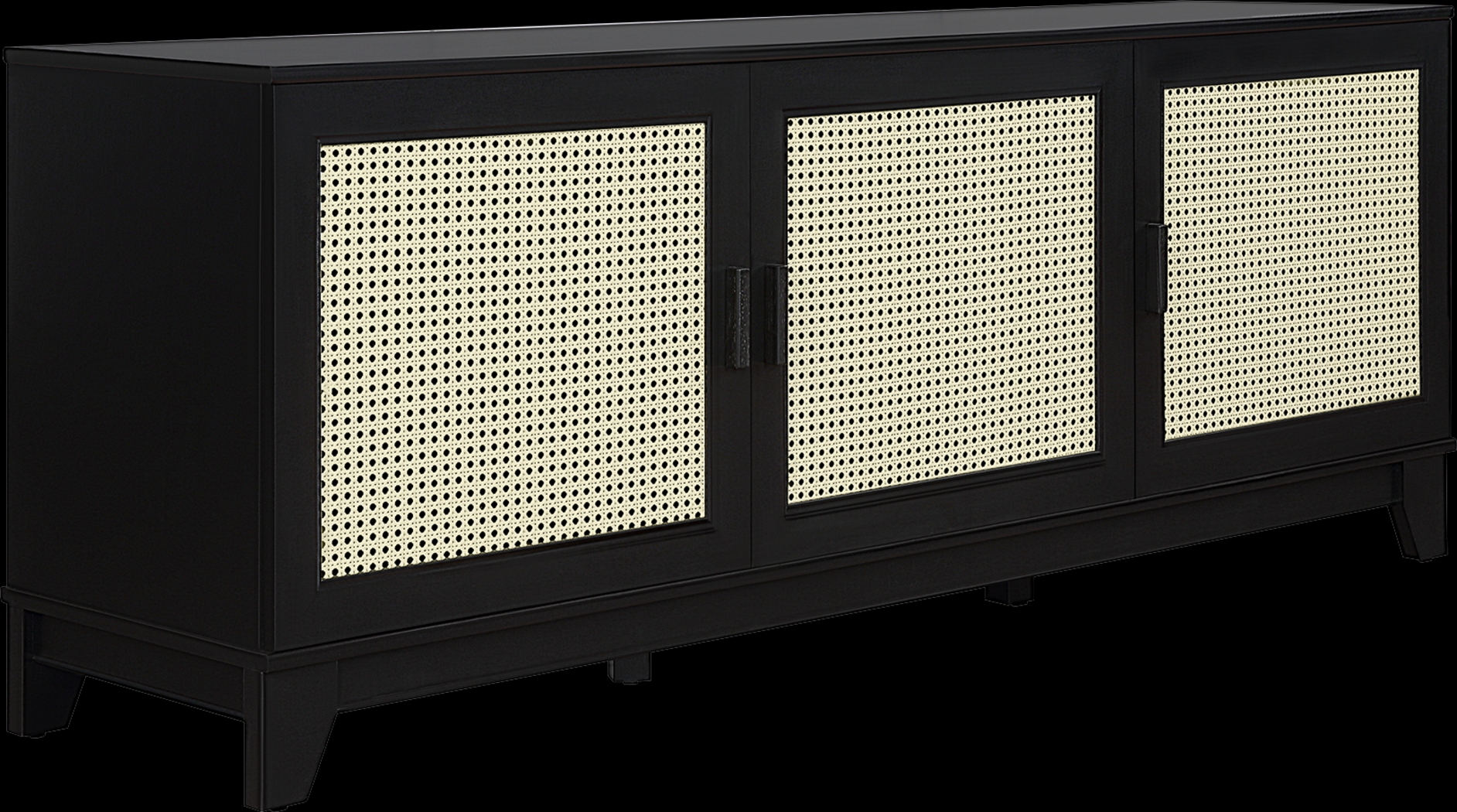 Gansons Black 63 in. Console - Thumbnail - Image 9