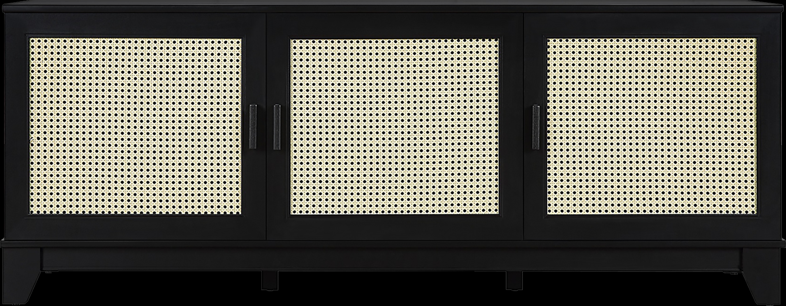 Gansons Black 63 in. Console - Thumbnail - Image 1