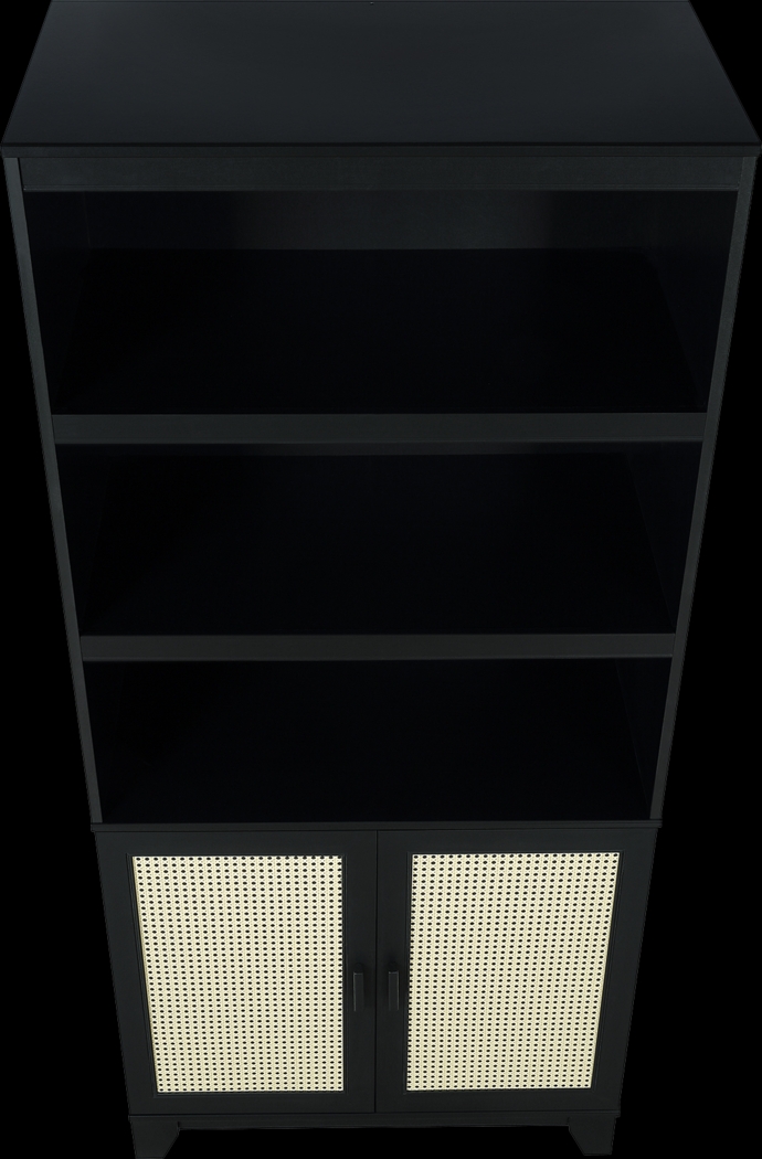 Gansons Black Bookcase - Thumbnail - Image 4