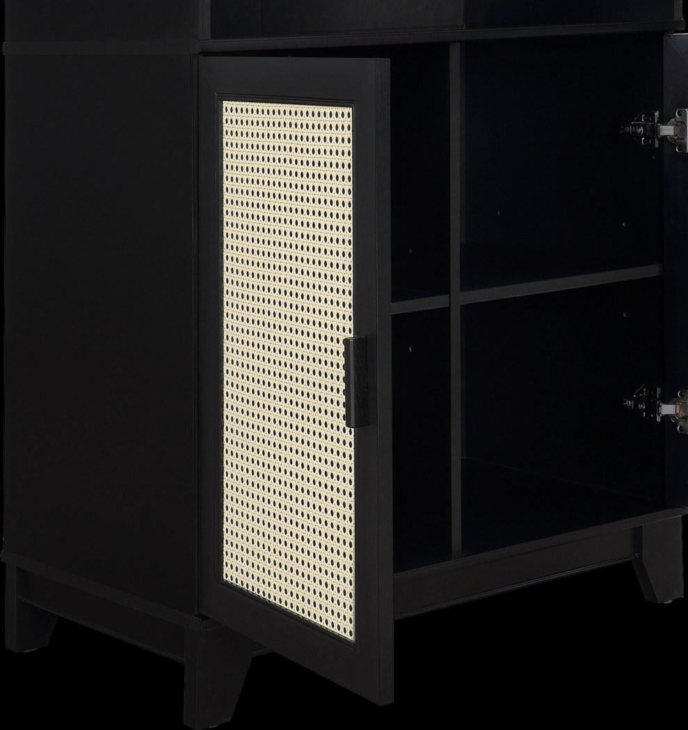 Gansons Black Bookcase - Thumbnail - Image 6