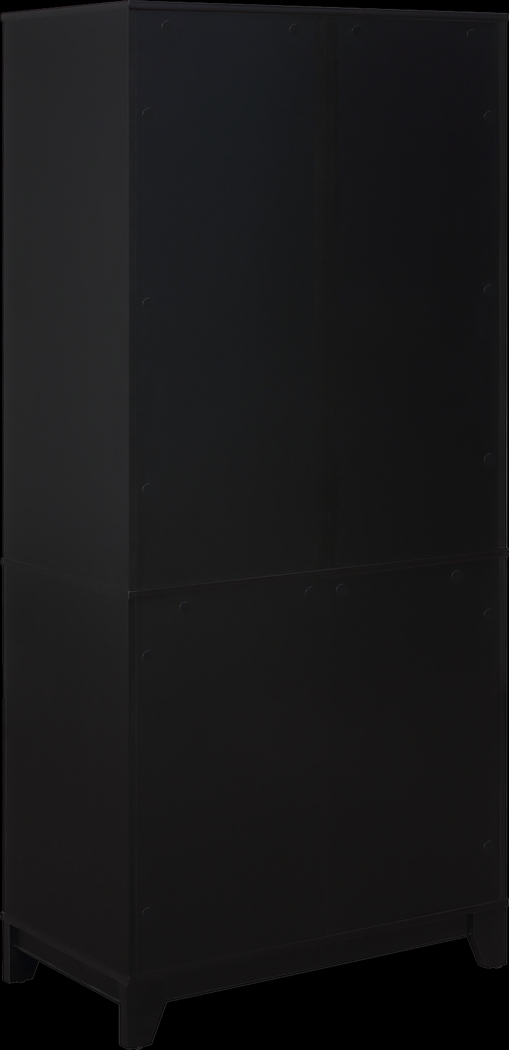 Gansons Black Bookcase - Thumbnail - Image 7