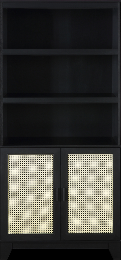 Gansons Black Bookcase - Thumbnail - Image 1