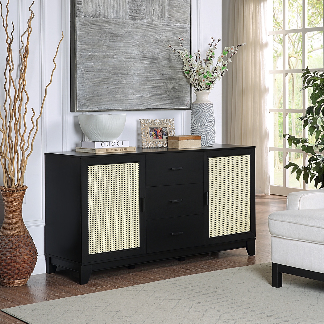 Gansons Black Sideboard - Thumbnail - Image 2
