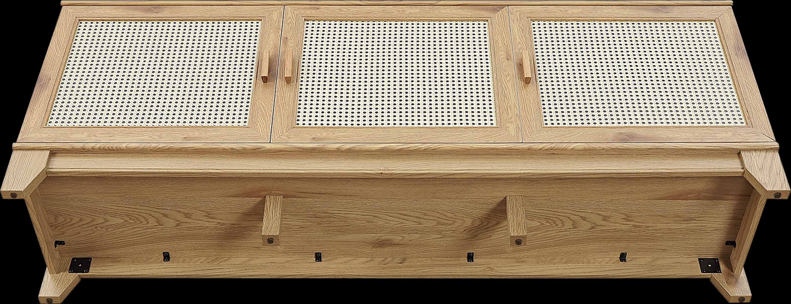 Gansons Natural 63 in. Console - Thumbnail - Image 5