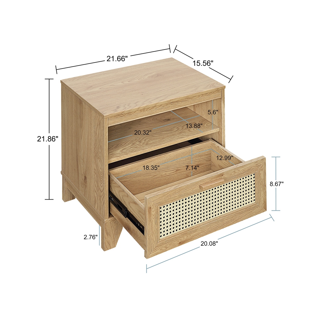 Gansons Natural Nightstand - Thumbnail - Image 9