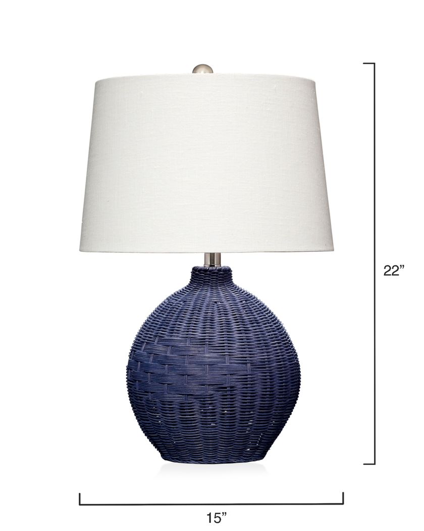 Gantt Place Blue Lamp - Thumbnail - Image 5