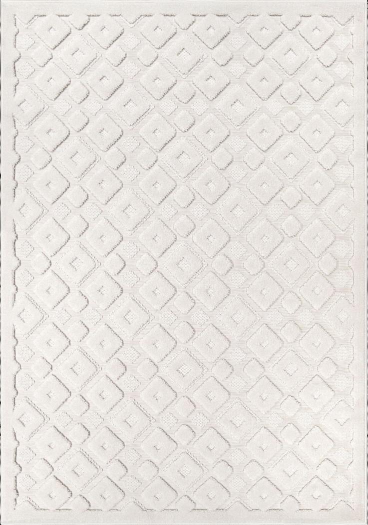 Gapland White 5'3 x 7'6 Rug - Thumbnail - Image 1