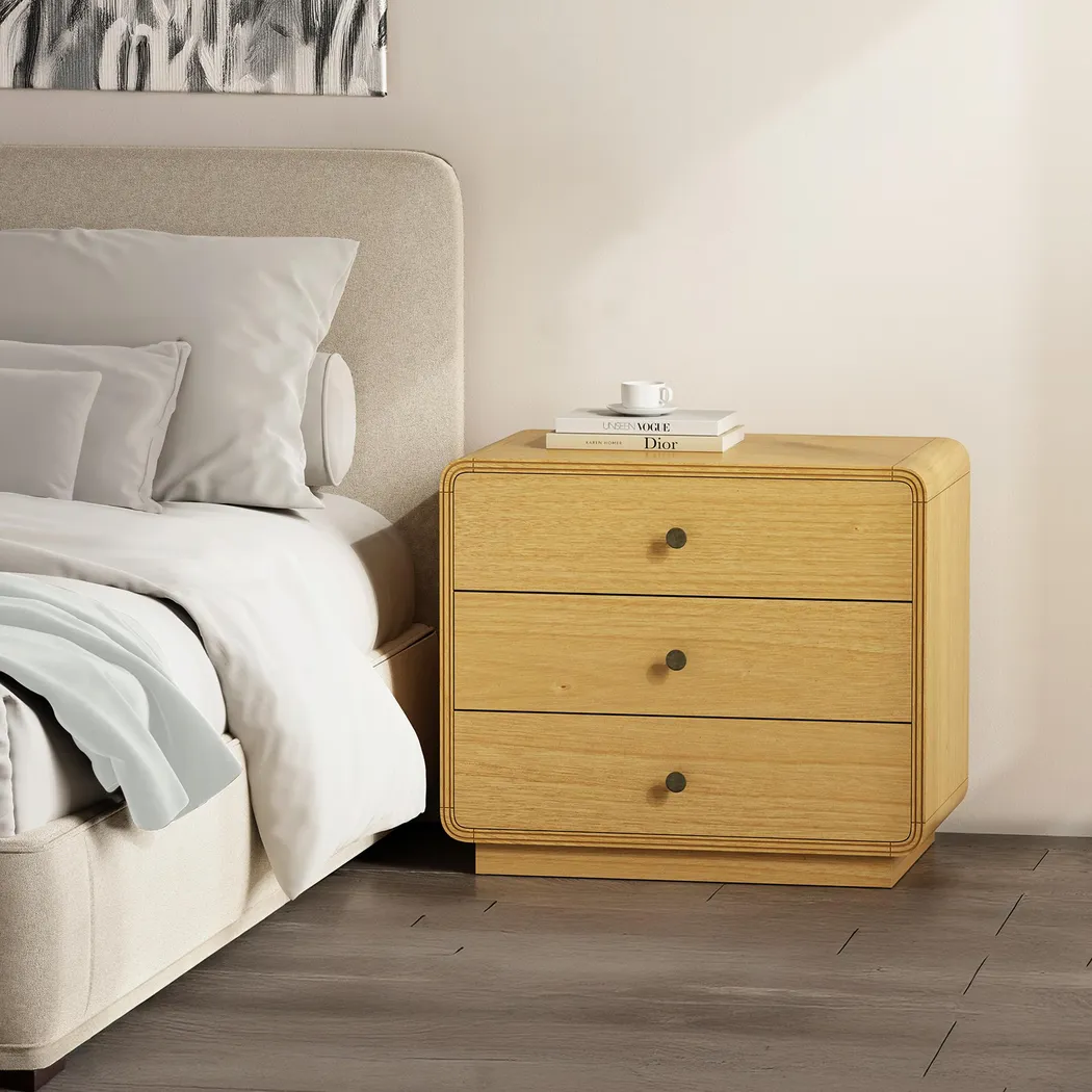 Gapru Brown Nightstand - Thumbnail - Image 2