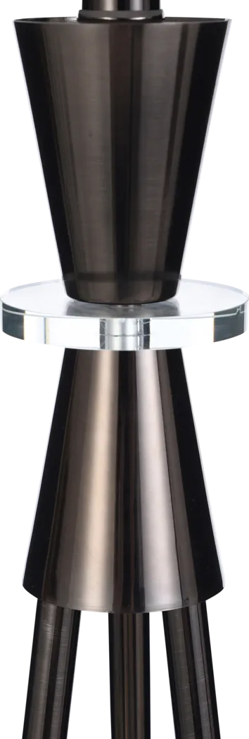 Gara Edge Black Floor Lamp - Thumbnail - Image 4