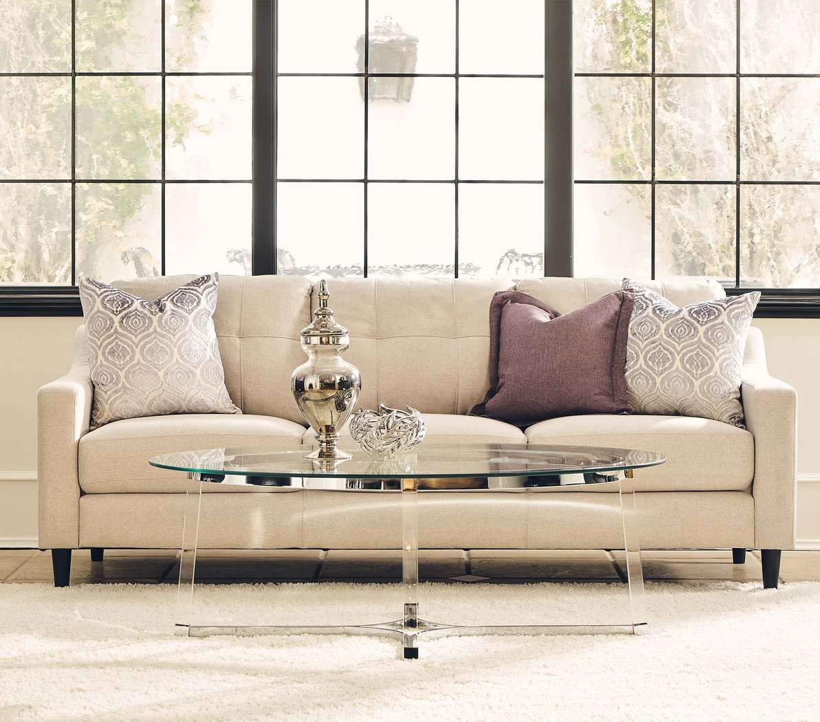 Gararai Clear Cocktail Table - Thumbnail - Image 2