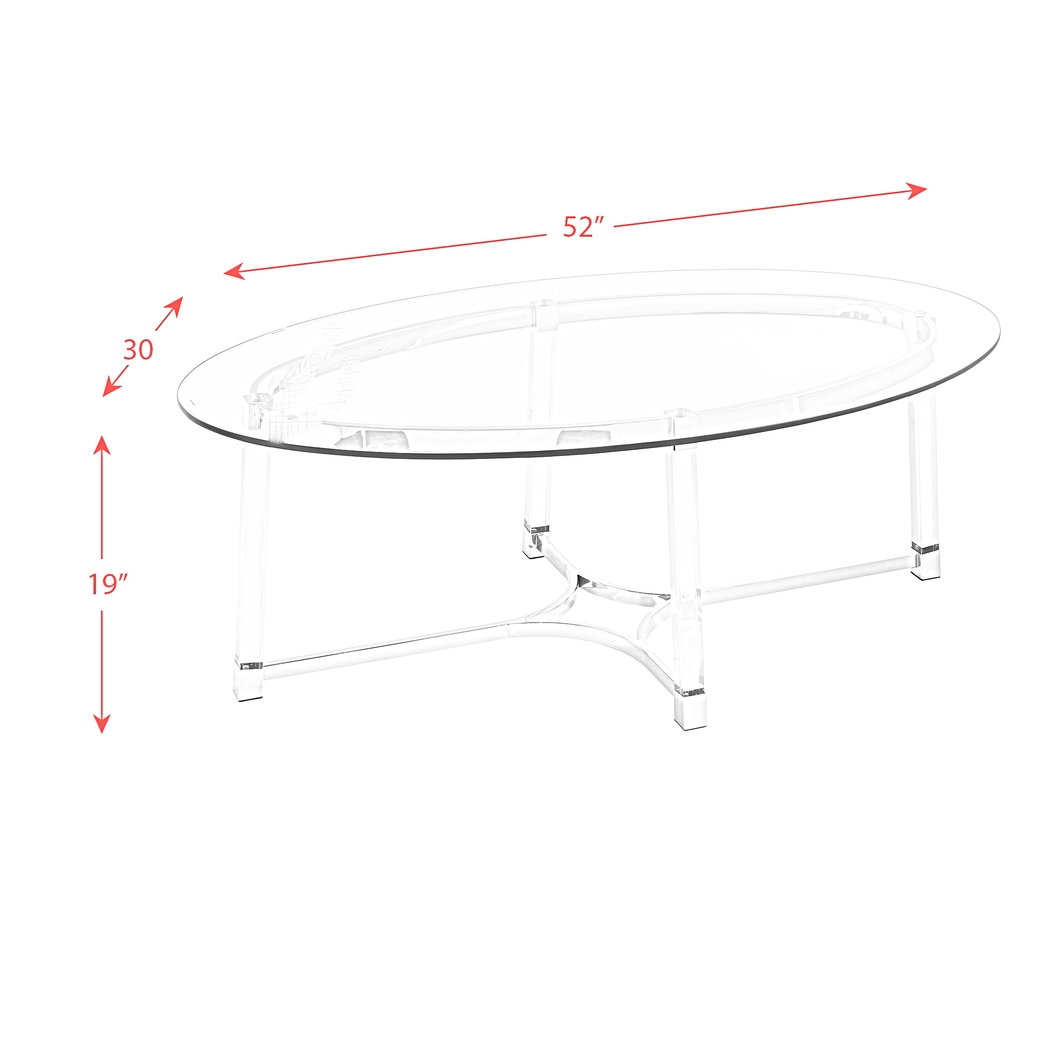 Gararai Clear Cocktail Table - Thumbnail - Image 3