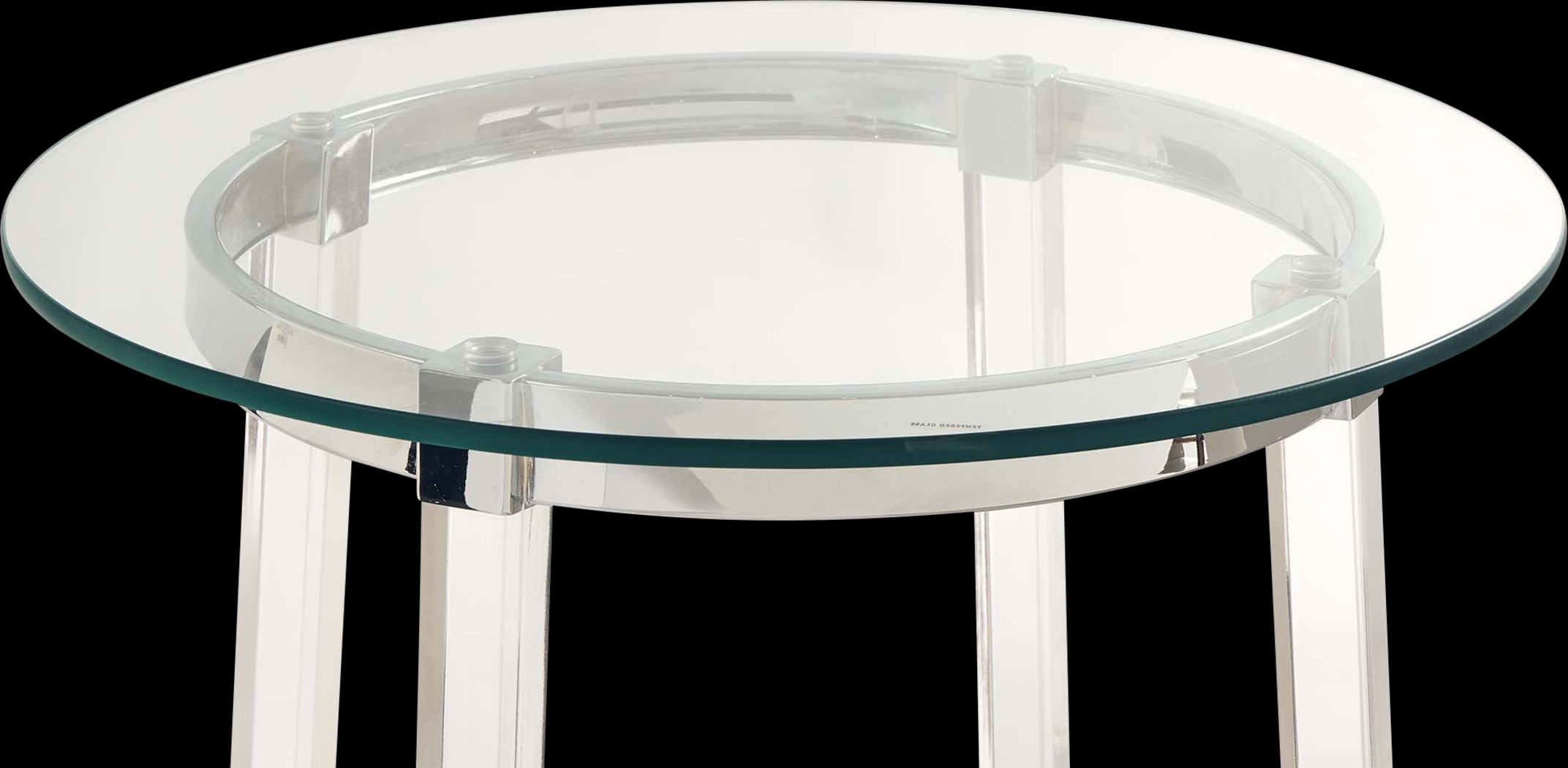 Gararai Clear End Table - Thumbnail - Image 7
