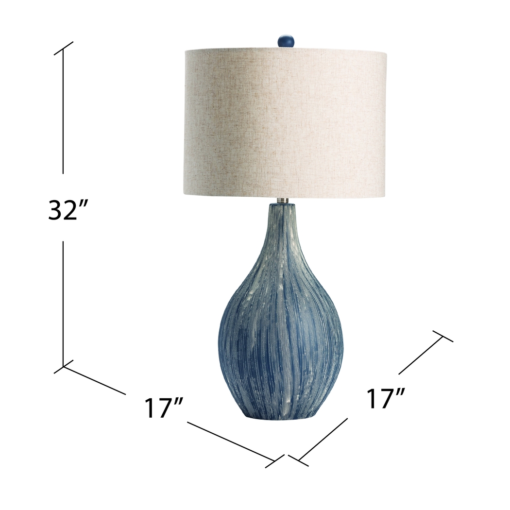 Garcia Edge Navy Lamp - Thumbnail - Image 3